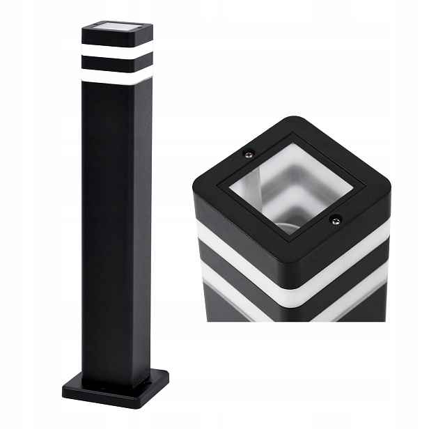 Kaja Zahradní lampa černá, klasický styl, IP44 ze série Tamiza K-8208
