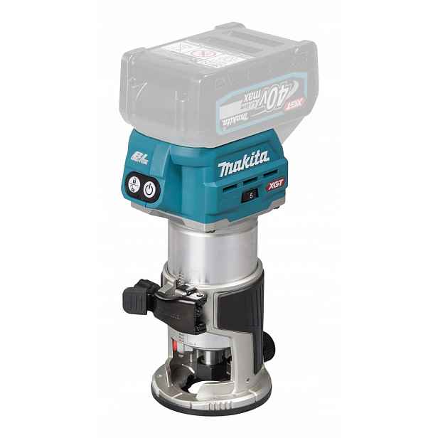 Makita RT001GZ17 horní frézka s bezuhlíkovým motorem Xgt 40Vmax