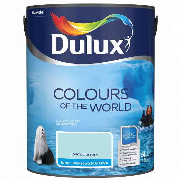 Dulux Barvy Světa Ledový Bzučák 5 L