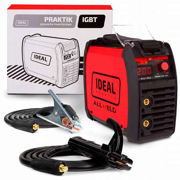 Invertorová Svářečka Ideal Praktik 205 Digital Mma Tig DC 200A 230V Igbt