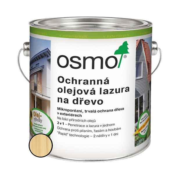 Lazura olejová ochranná Osmo 701 bezbarvá 0,75 l
