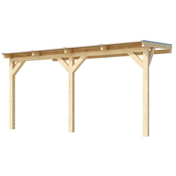 Dřevěná zahradní pergola 672 Weka