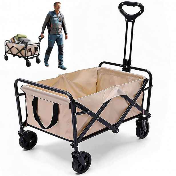 Cestovní turistický outdoorový plážový vozík na dovolenou, kempování, pláž 75L