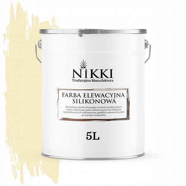 Fasádní Barva 5L na venkovní omítky Uv světle žlutá Různé Barvy