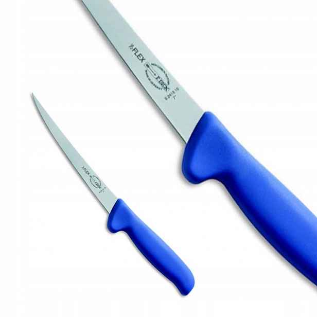 Nůž Na Vykosťování A Filetování Ergogrip 18 CM Poloelastický Modrý Dick