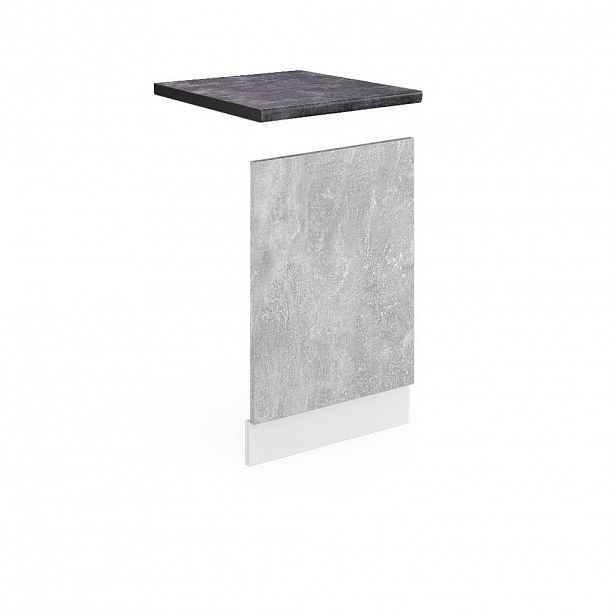 Vicco PŘEDNÍ PANEL R-Line Beton 45 cm , PD Antracit