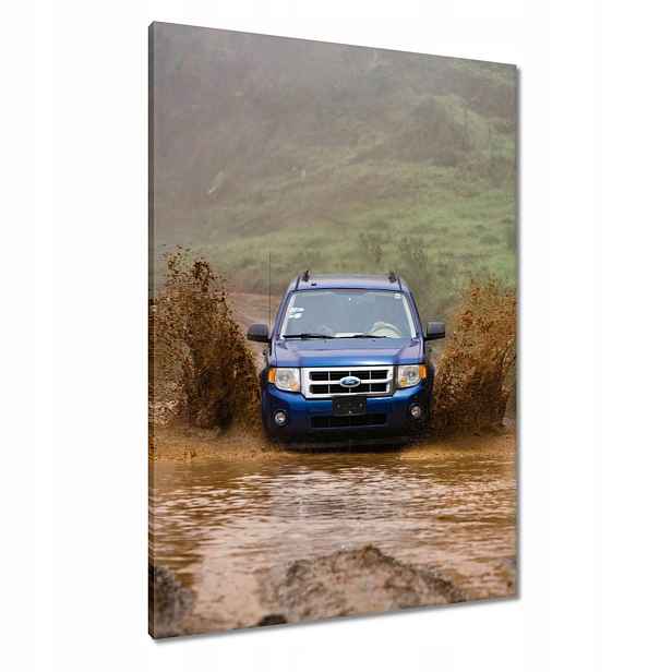 Obrazy 70x100 Modrý Ford Off-Road