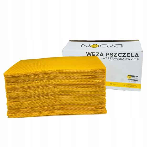 Včelí mezistěna Varšava Obyčejná Łysoń karton 5 kg