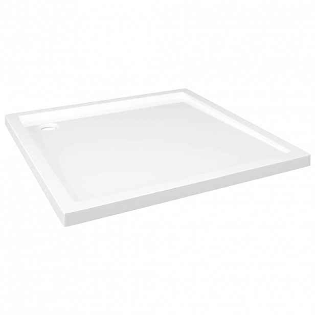 vidaXL Čtvercová sprchová vanička ABS 90 x 90 cm