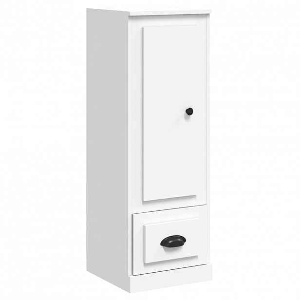 vidaXL Skříň highboard bílá 36 x 35,5 x 103,5 kompozitní dřevo