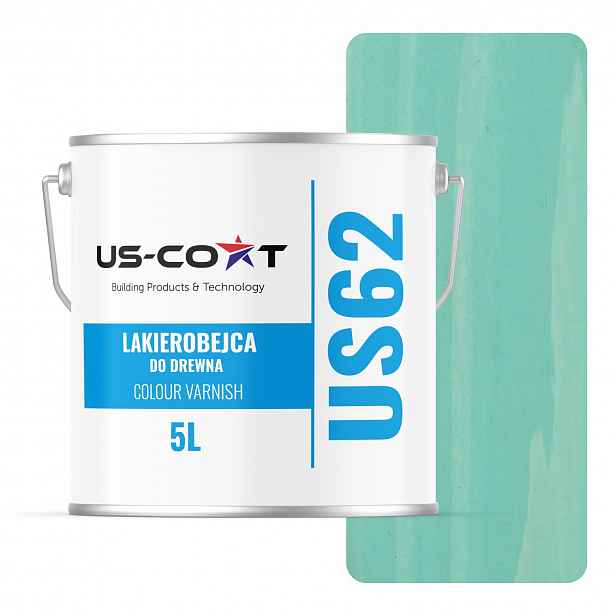 Lakovač Na Dřevo Oken Plotů 3V1 Extra Lazura Uv Tyrkysový Polomat 5 L