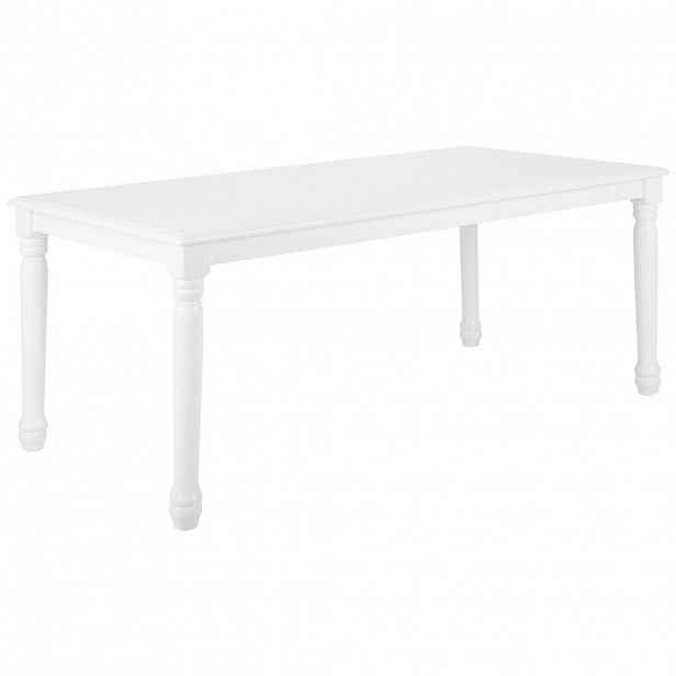 Beliani JÍDELNÍ STŮL 180/90/76 cm Bílý Obdélníkový Cary