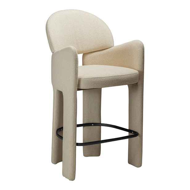Béžová barová židle (výška sedáku 68,5 cm) Aole – DAN-FORM Denmark