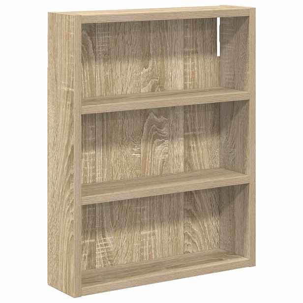 vidaXL Koupelnová nástěnná skříňka Sonoma dub 40 x 10 x 50 cm