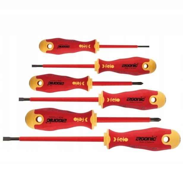 Sada 6 Šroubováků Felo-ergonic Vdemagnetizér FL41396199 Felo