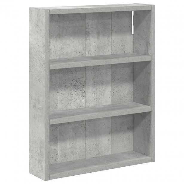 vidaXL Koupelnová nástěnná skříňka Betonově Šedá 40 x 10 x 50 cm