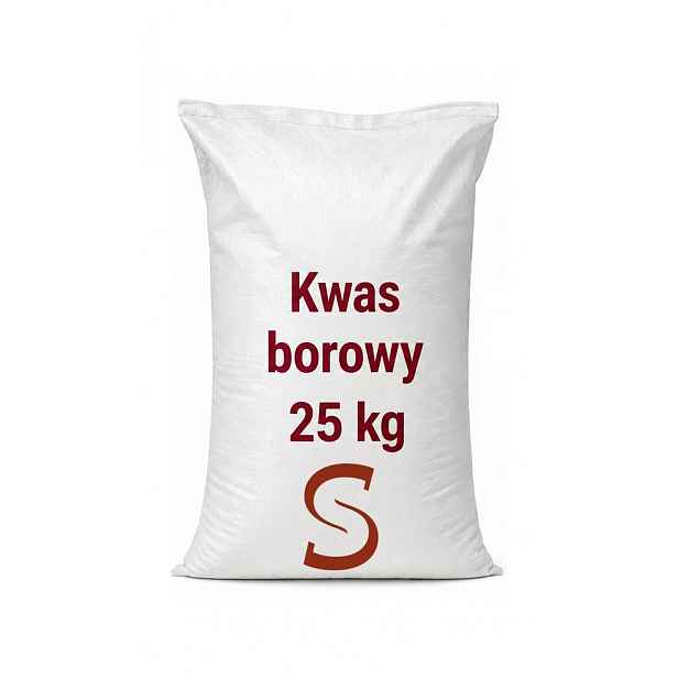 Kyselina boritá – 25 kg