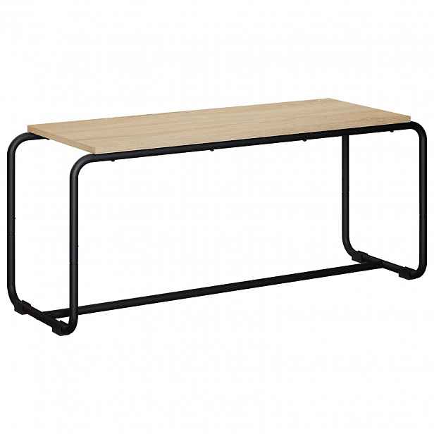 vidaXL Televizní stojan 98 x 35.5 x 42 cm Dub sonoma Kompozitní dřevo