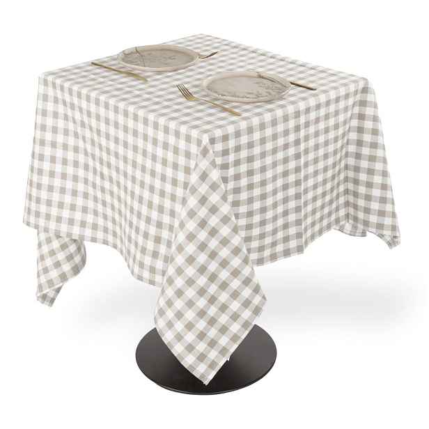 Bavlněný ubrus 150x150 cm Gingham – Tiseco Home Studio
