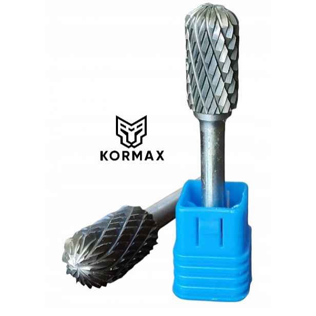 Fréza pilníková válcová zaoblená 12x25x65x6 pro karbidové kovy Kormax