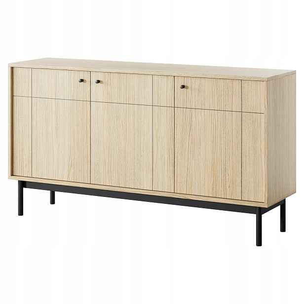 Komodee Komoda Dieppe K154 Dub Linea Skandinávský styl