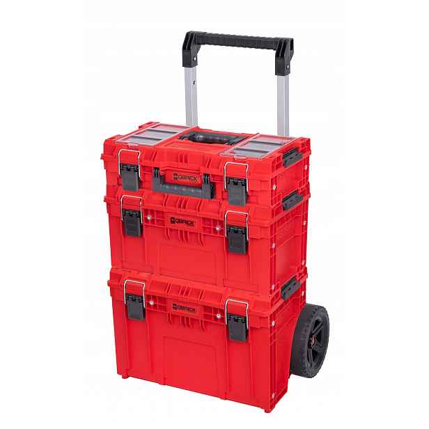 Qbrick Prime Set 2 Red Ultra Hd Custom box na nářadí na kolečkách