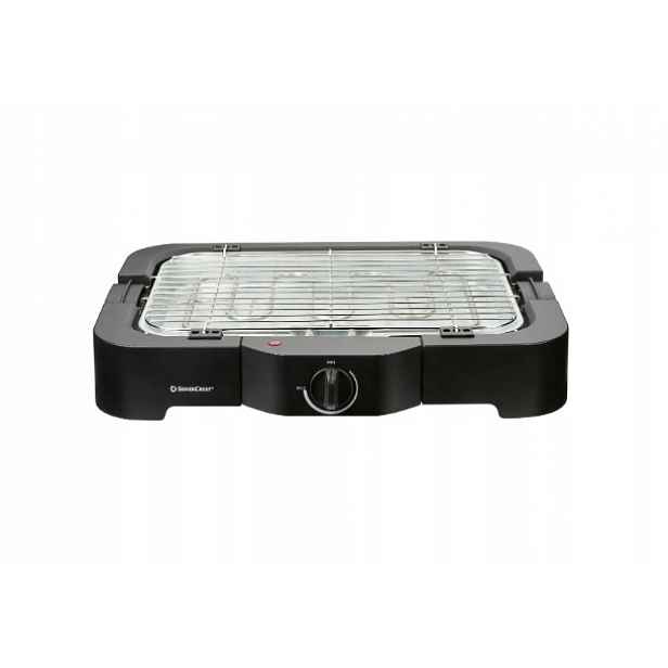 Elektrický stolní gril Silvercrest Gtge 2300 C1, 2300 W, černý