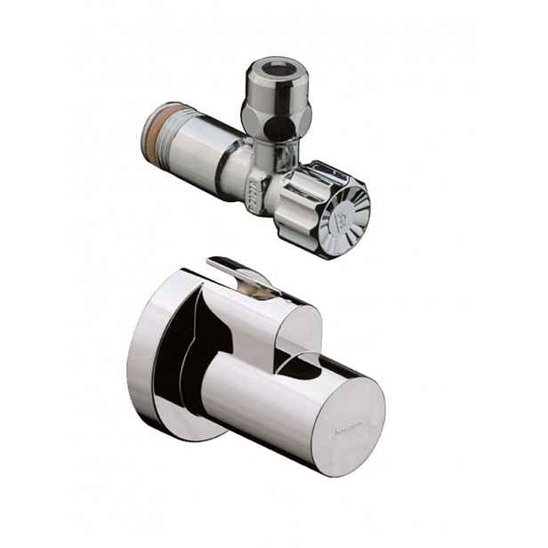 Hansgrohe - Rohový ventil s krytkou, chrom 13954000