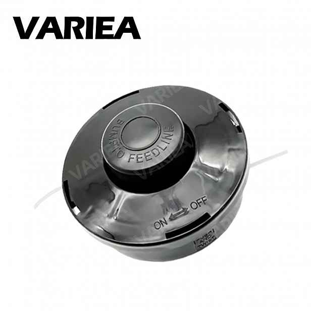 TEMU VARIEA - Červeno/Černá, Plastová zastřihovací hlava, Instalační závit M10 X 1.25LHF, Údržba , Přesné zastřihování, Odolné, Vhodné pro domácí