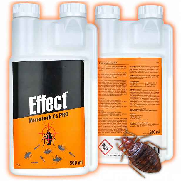 Prostředek Postřik Na Šváby Štěnice Hmyzí Koncentrát Effect Microtech 500 ML