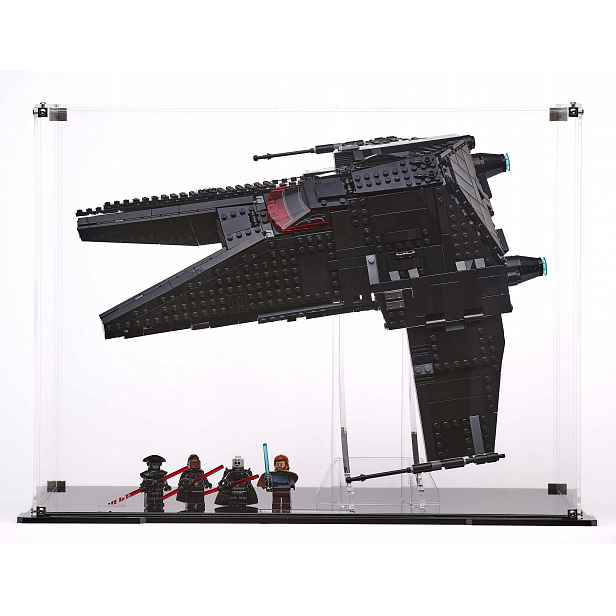 Vitrína Blacked Brick pro Lego Star Wars 75336 Transporter Scythe