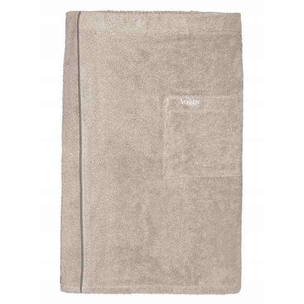 Vossen Lars pánský kilt do sauny 160 × 60 cm – stone