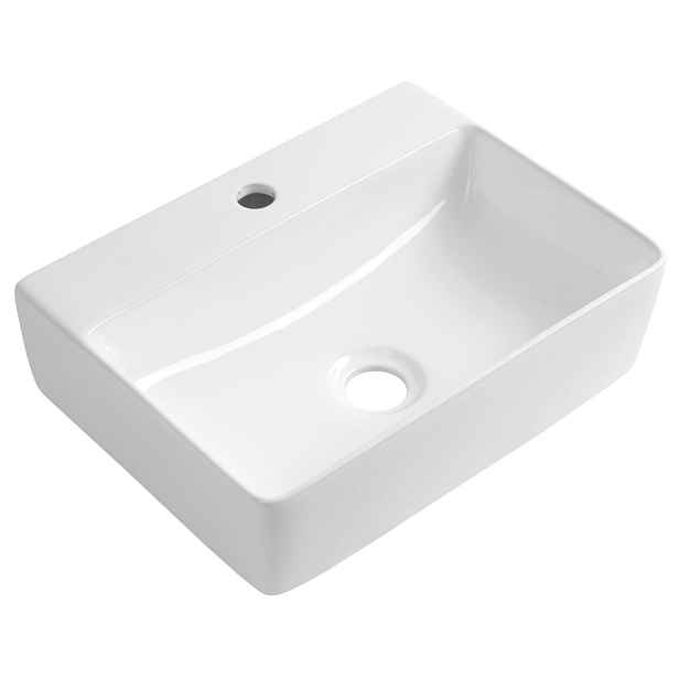 Aqualine MERCY keramické umývátko 40x30cm, bílá