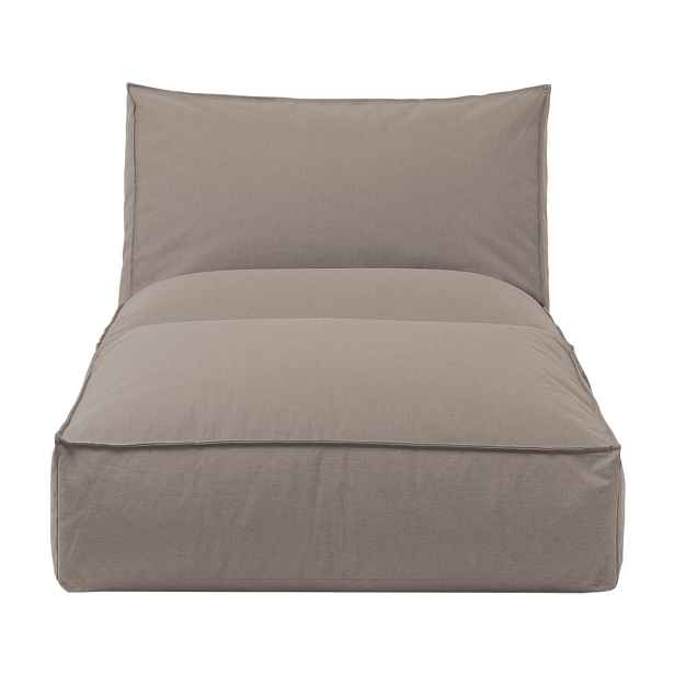 Hnědé polstrované venkovní lehátko Blomus Stay