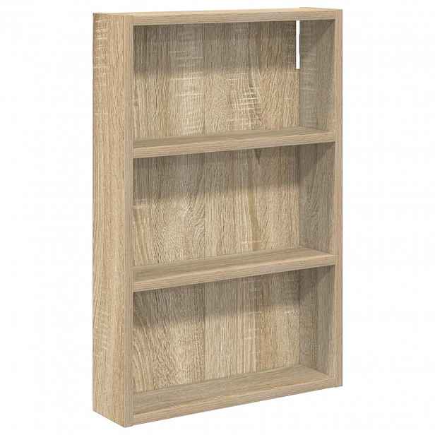 vidaXL Koupelnová nástěnná skříňka Sonoma dub 40 x 10 x 60,5 cm