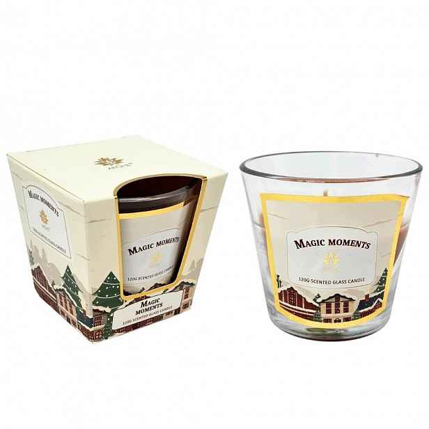 Vonná svíčka Magic Moments Vánoční 120 g, 12 ks