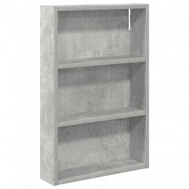 vidaXL Koupelnová nástěnná skříňka Betonově Šedá 40 x 10 x 60,5 cm