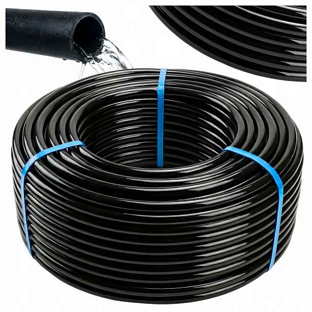 Pe Montážní Trubka 16 mm Hadice bez otvorů Kabel 100 m Hadice pro zavlažovací systém
