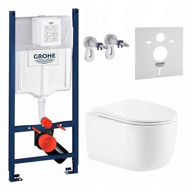 Podomítkový Wc set Stelaz Grohe Wc mísa Tornado Imprese