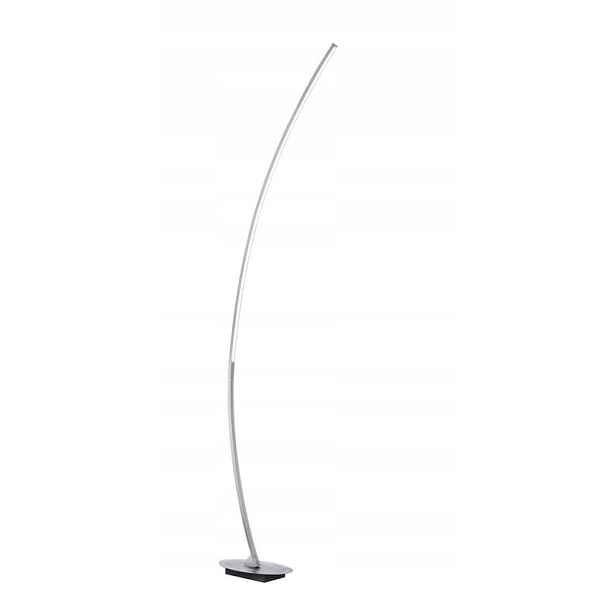 Stojací stojací Led lampa oblouková stříbrná Rl