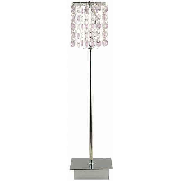 Candellux Classic Stolní lampa 40 cm Chrom G9 Kov Křišťál