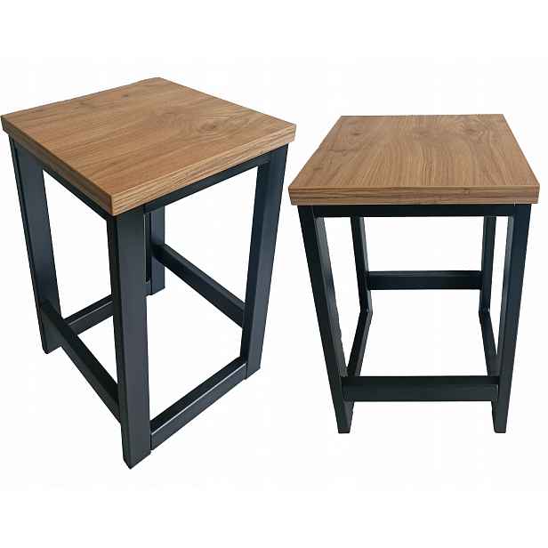 Kovová Kuchyňská Stolička Loft 47 CM Polská Výroba Profil 40X20 CM