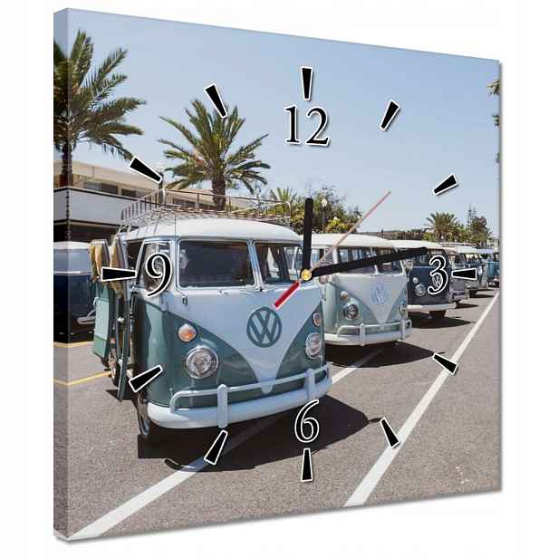 Hodiny 30x30 Volkswagen Transporter Vw
