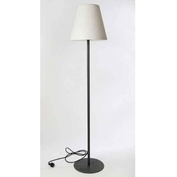 Podlahová lampa Lumisky Standy W150 E27 10 W bílá, šedá