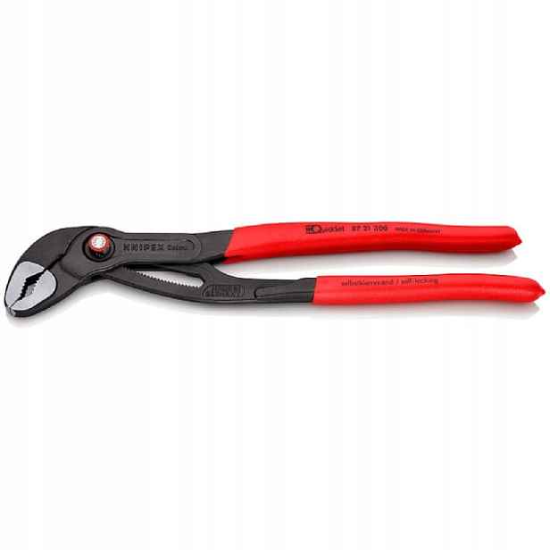 Kleště na trubky cobra QuickSet Knipex 87 21 300