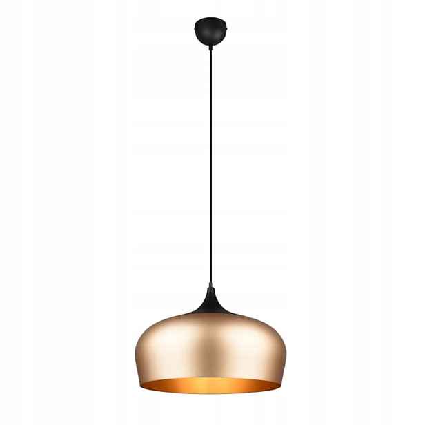 Moderní závěsná lampa zlatá velká Trio