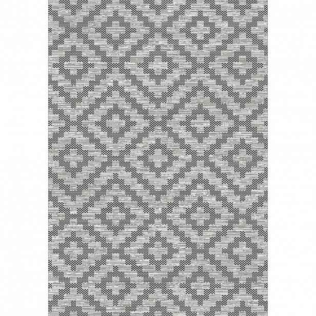 XXXLutz VENKOVNÍ KOBEREC, 80/150 cm, šedá, tmavě šedá Novel - Venkovní koberce - 004575021754