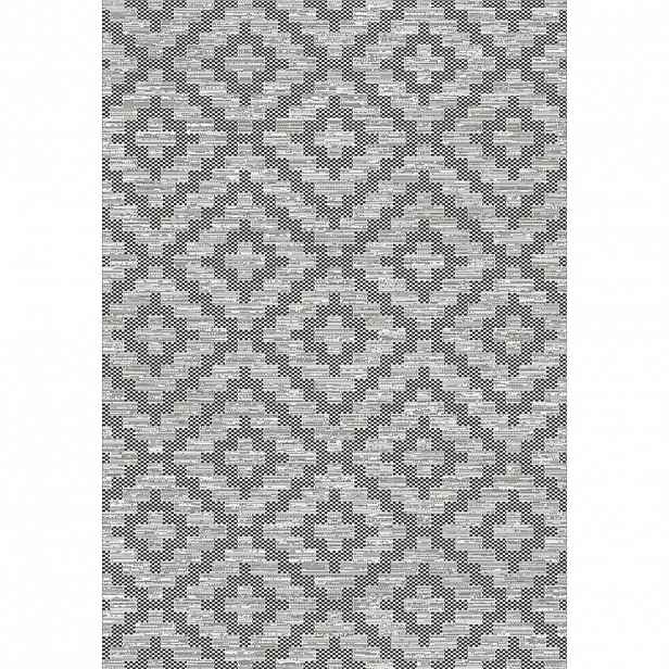 XXXLutz VENKOVNÍ KOBEREC, 80/150 cm, šedá, tmavě šedá Novel - Venkovní koberce - 004575021754