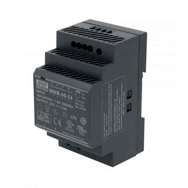 Sanela - Napájecí zdroj pro uchycení na lištu, 85-240 V AC/24V DC SLZ 04Z
