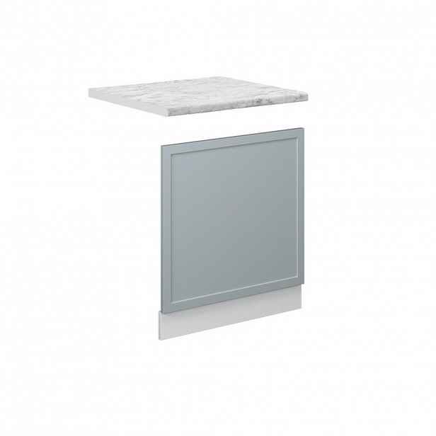 Vicco PŘEDNÍ PANEL Fame-Line Světle modrošedá 60 cm , PD Mramor
